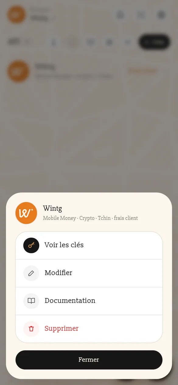 Votre application